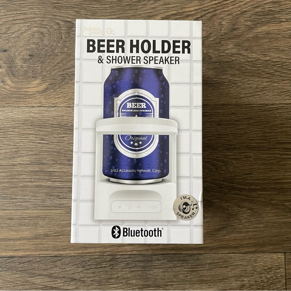 Beer Holder & Shower Speaker